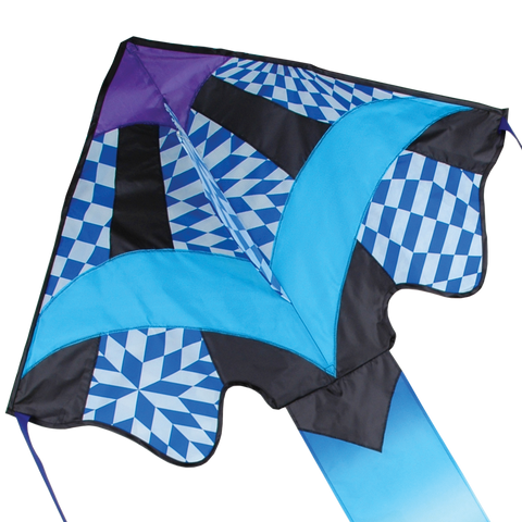 Large Easy Flyer Kite - Cool Op-Art