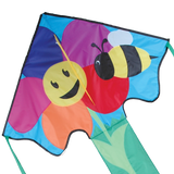 Large Easy Flyer Kite - Bee & Flower