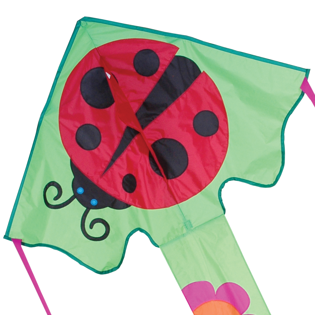 Large Easy Flyer Kite - Ms. Ladybug