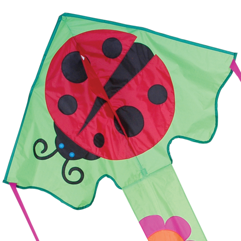 Large Easy Flyer Kite - Ms. Ladybug
