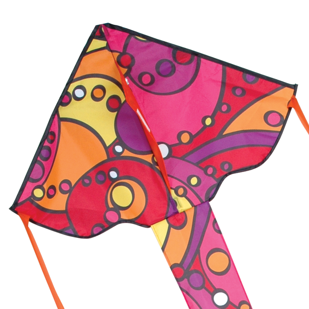 Regular Easy Flyer Kite - Warm Orbit