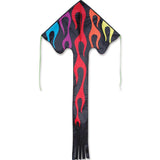 Lg. Easy Flyer Kite - Rainbow Flames