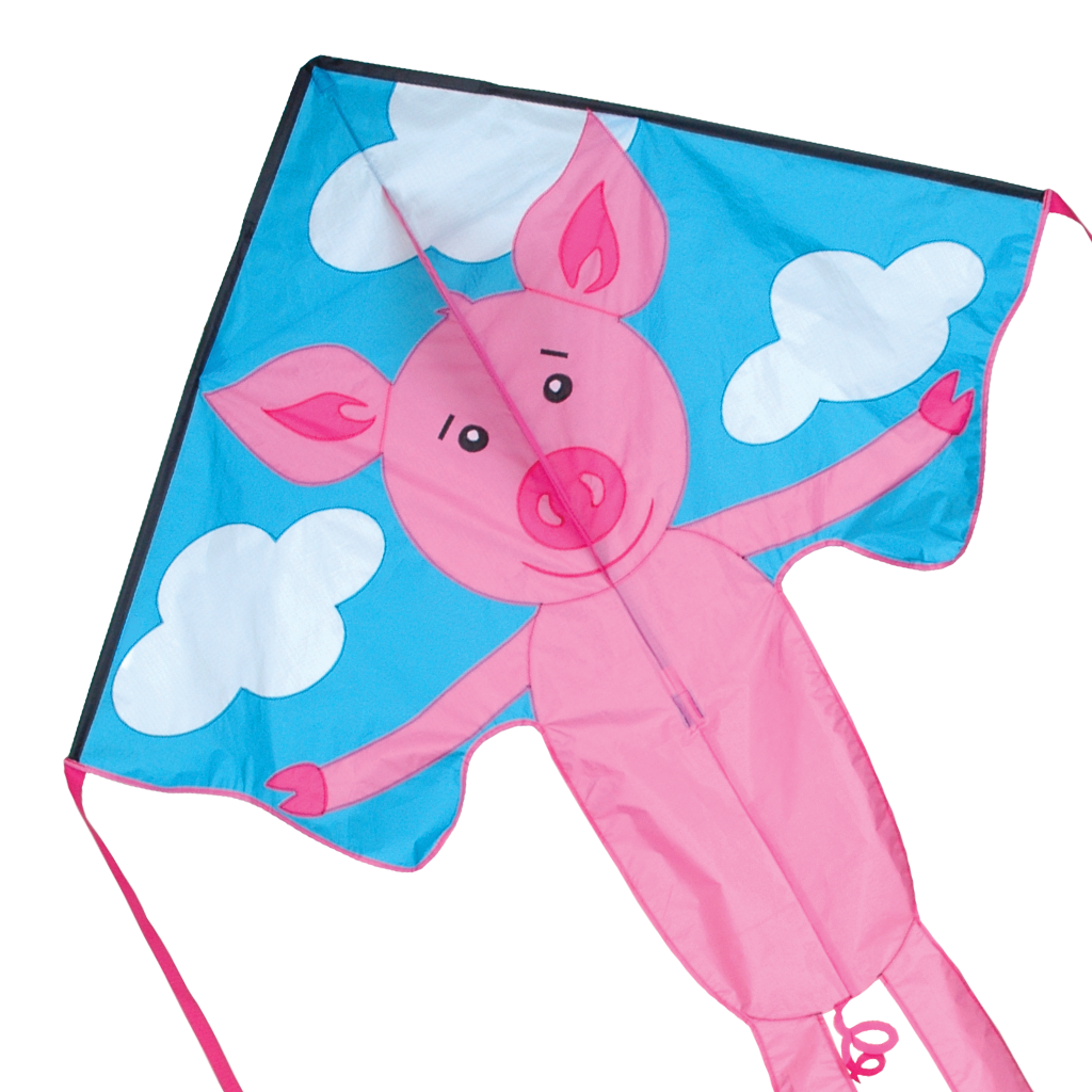 Large Easy Flyer Kite - Piglet