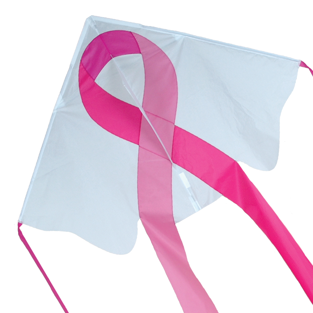 Large Easy Flyer Kite - Pink Ribbon