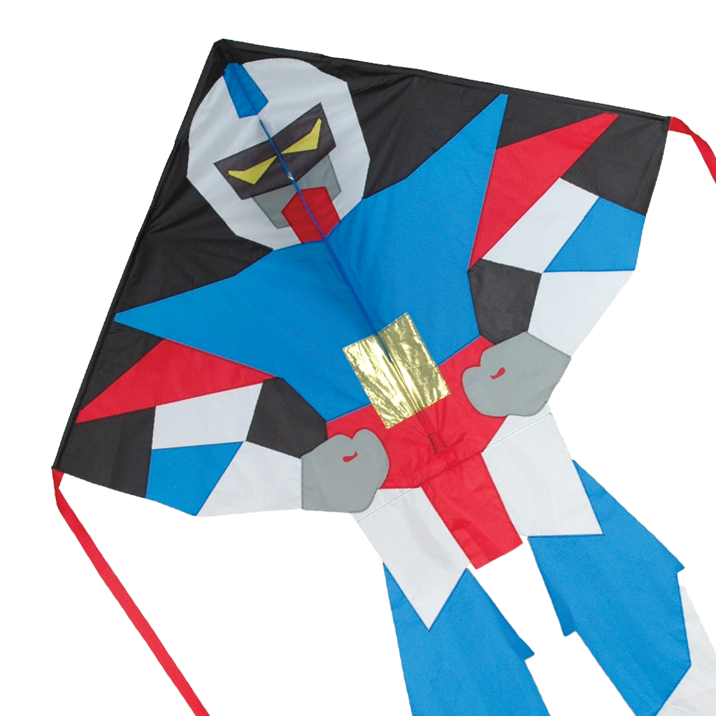 Large Easy Flyer Kite - Super Bot