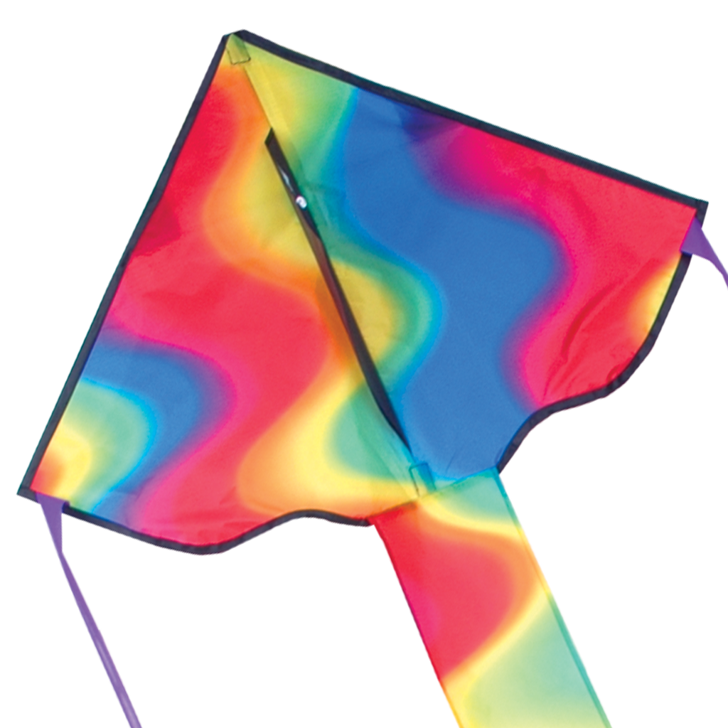 Regular Easy Flyer Kite - Wavy Gradient