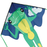 Large Easy Flyer Kite - Green Frog