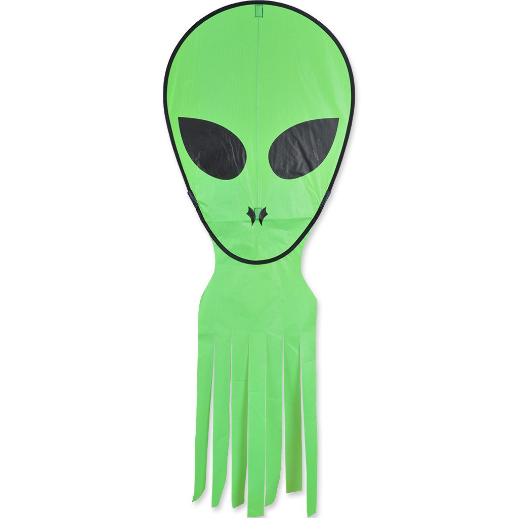Alien Octopus Kite - Neon Green