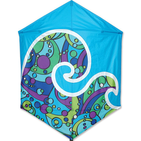 56 in. Rokkaku Kite - Cool Orbit