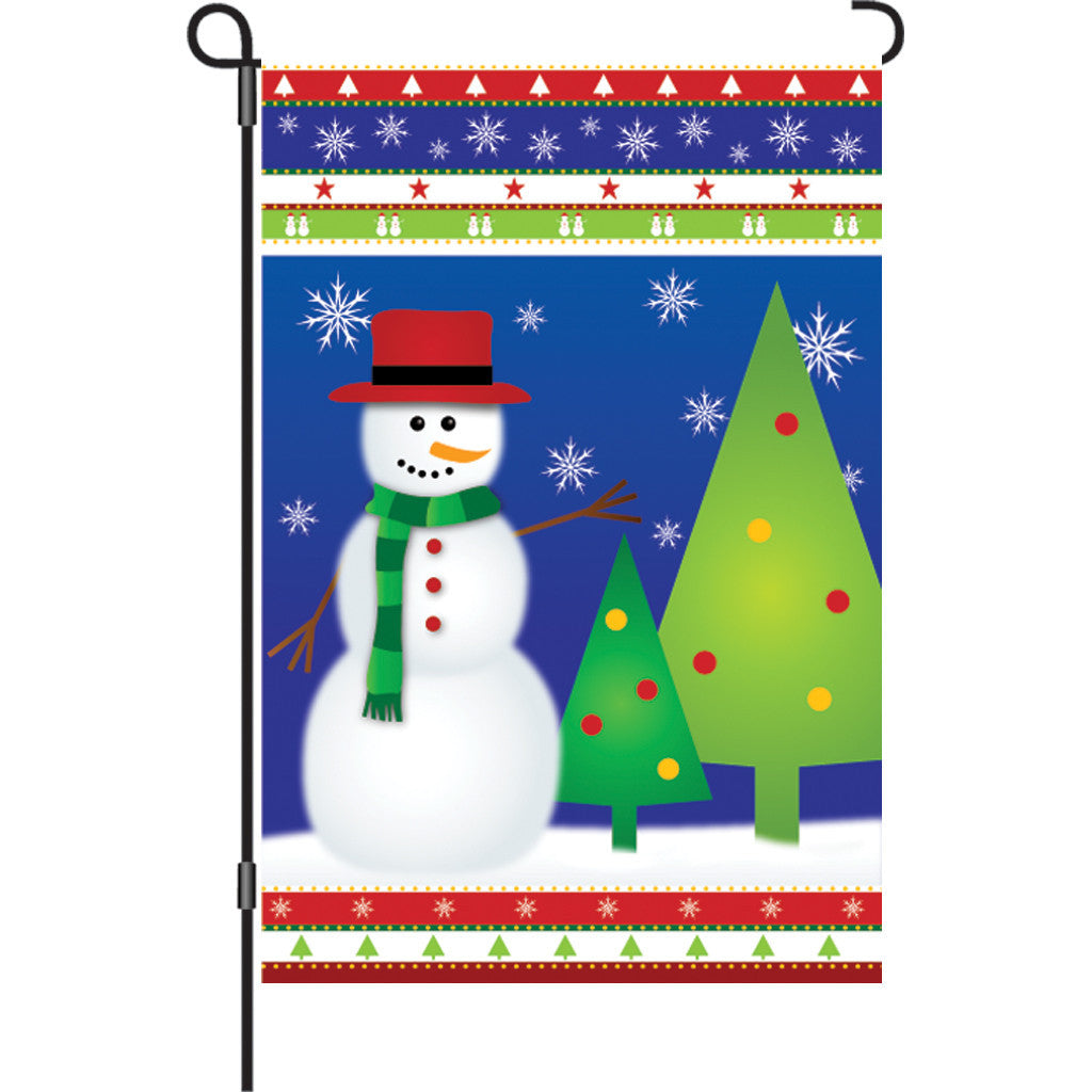 12 in. Christmas Garden Flag - Winter Wonderland