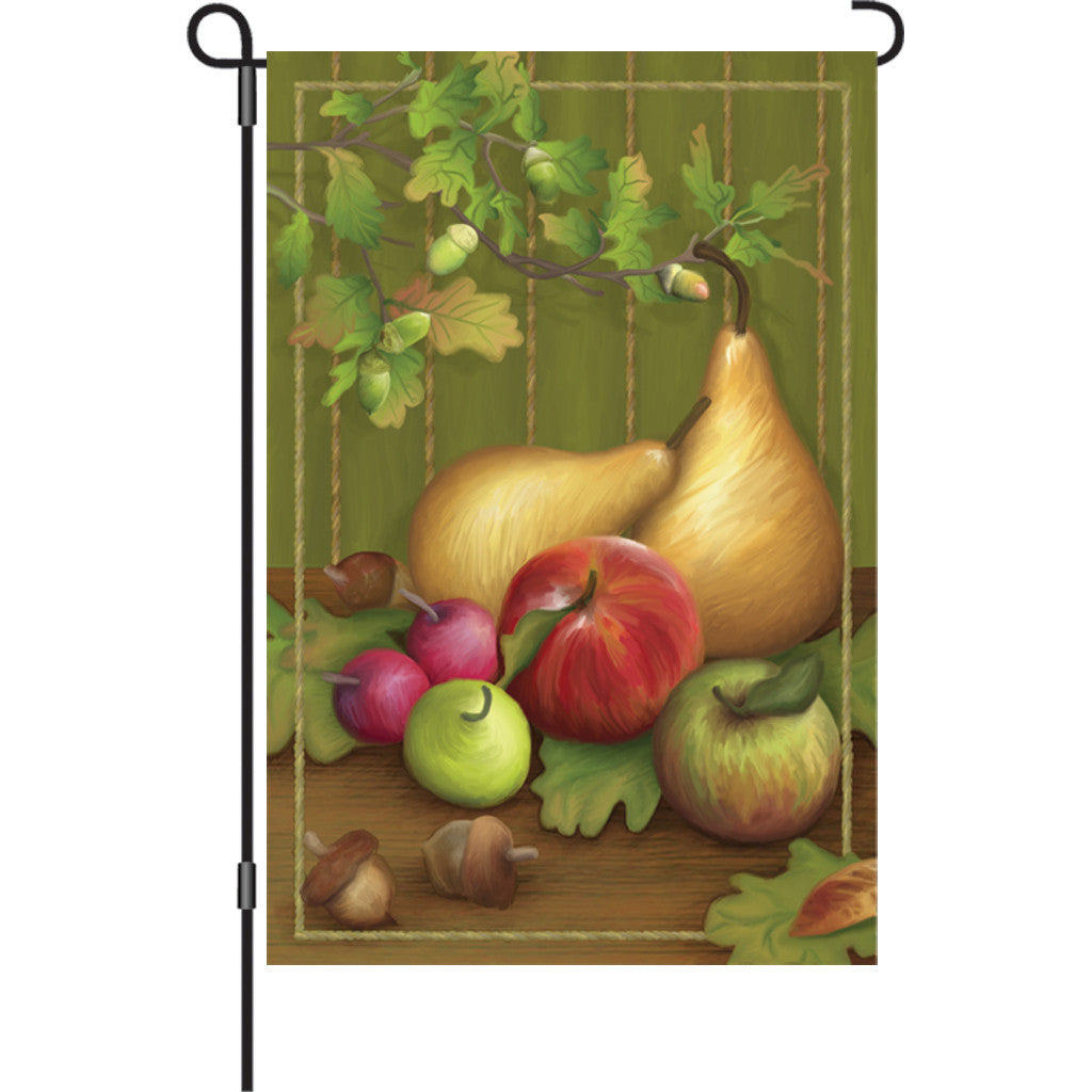 12 in. Autumn Garden Flag - Pears