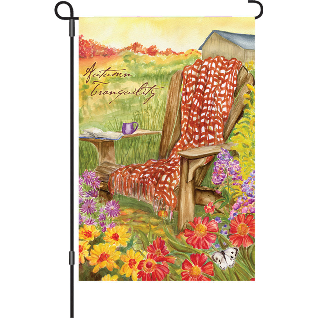 12 in. Fall Garden Flag - Autumn Tranquility