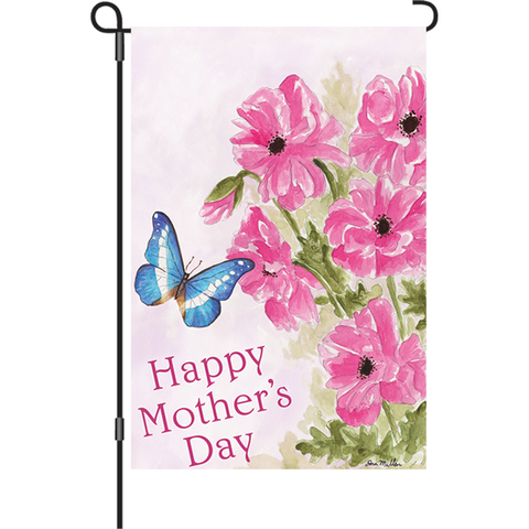 12 in. Mother's Day Garden Flag - Mother's Day Bouquet