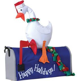 Mail Box Cover - Duck W Wreath