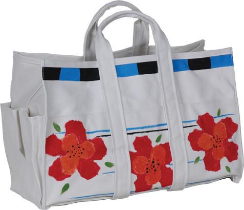 Canvas Tote Bag & Gloves - Petit Fleur