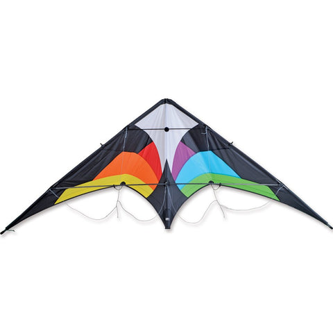 Wolf NG Sport Kite - Black Rainbow
