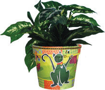 Flower Pot Cover - Kitties at Play