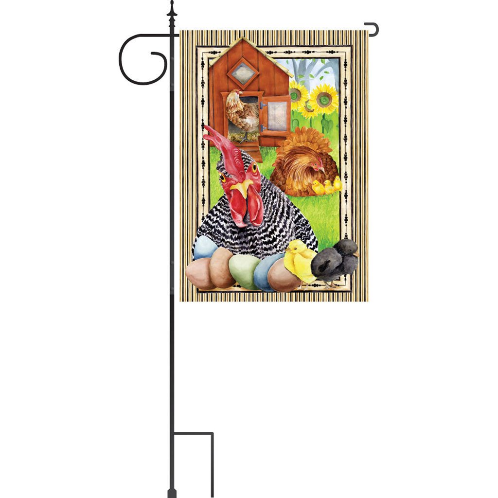 3 pc. Deluxe House Flag Stand