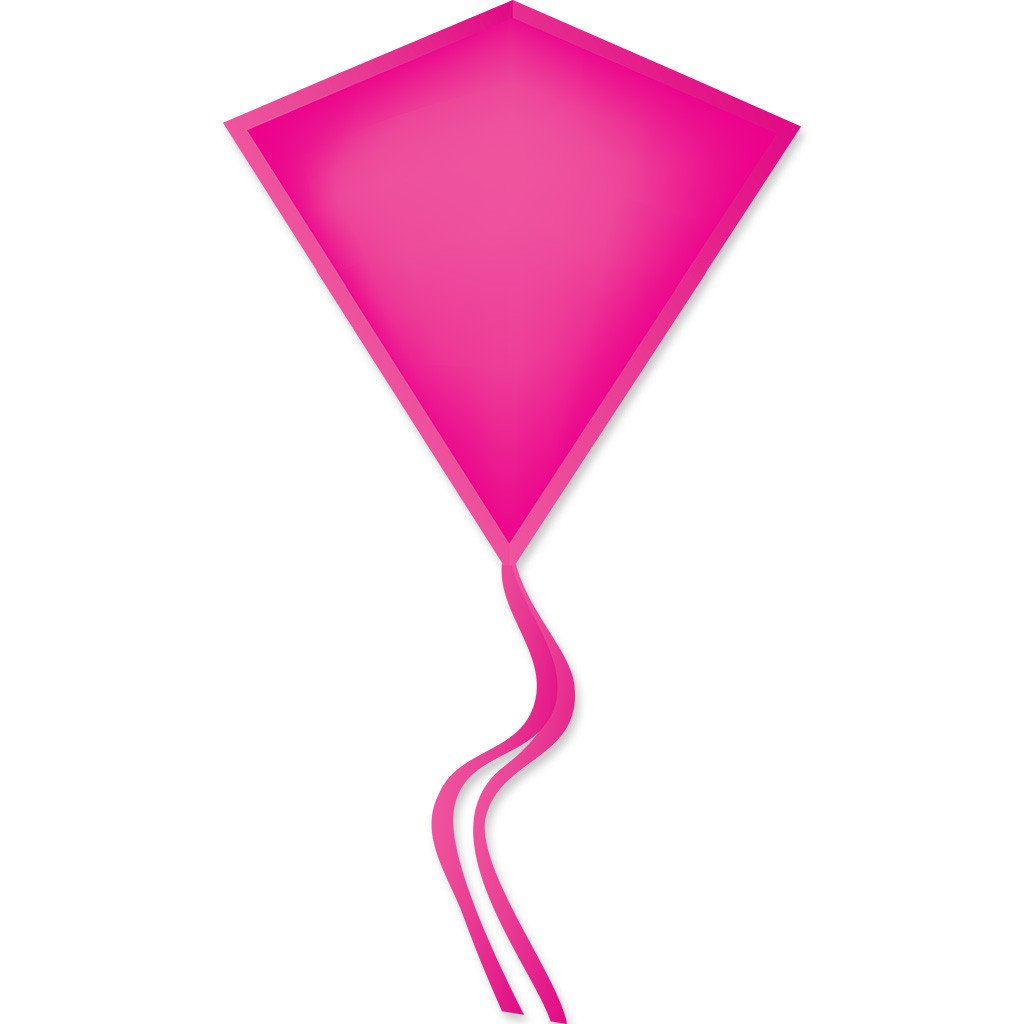 30 In. Diamond Kite - Pink (Bold Innovations)
